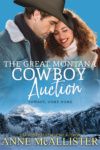 Man and woman on cover in winter for The Great Montana Cowboy Auction.